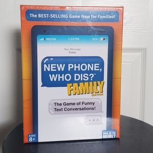 Sealed Game 'New Phone, Who Dis? Family'